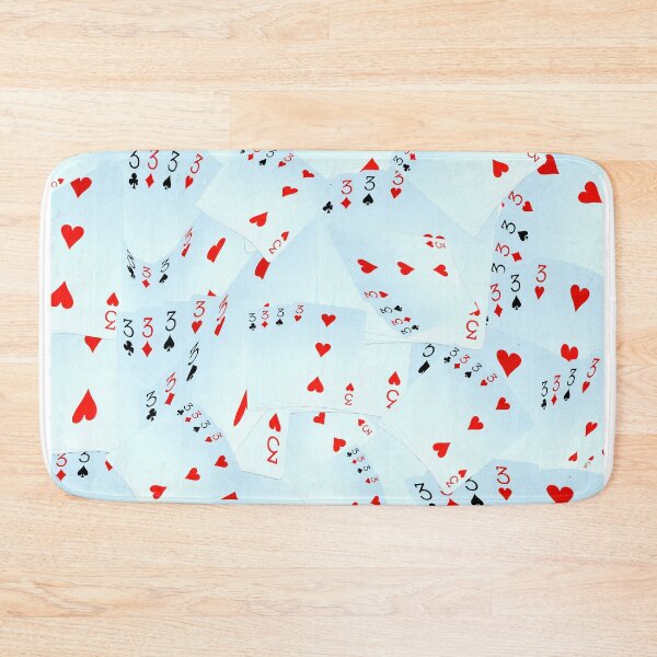 Item preview, Playing Poker Quad Threes  designed and sold by A-Work-Of-Art.