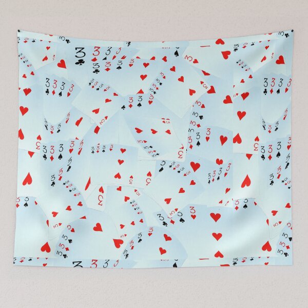 Item preview, Playing Poker Quad Threes  designed and sold by A-Work-Of-Art.