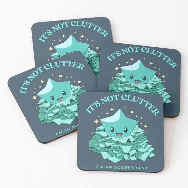 Item preview, It’s Not Clutter, I’m an Accountant – Funny Accountant Shirt designed and sold by TickleSharkDsg.