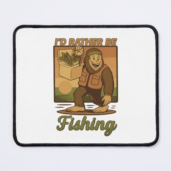 Item preview, I'd Rather Be Fishing designed and sold by LuveraxArt.