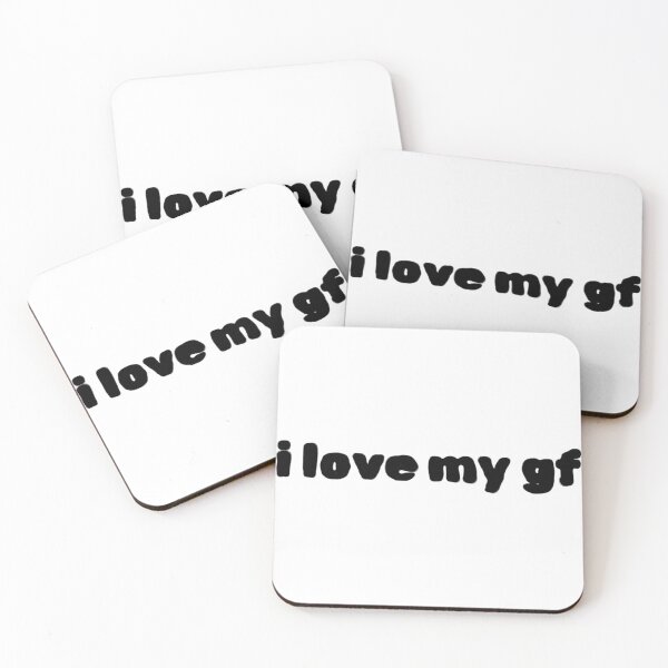 Item preview, I Love My Girlfriend GF  designed and sold by Studio Sonders.