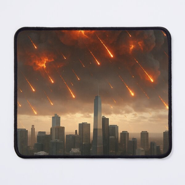 Item preview, Fire over the city designed and sold by fantasyai3.