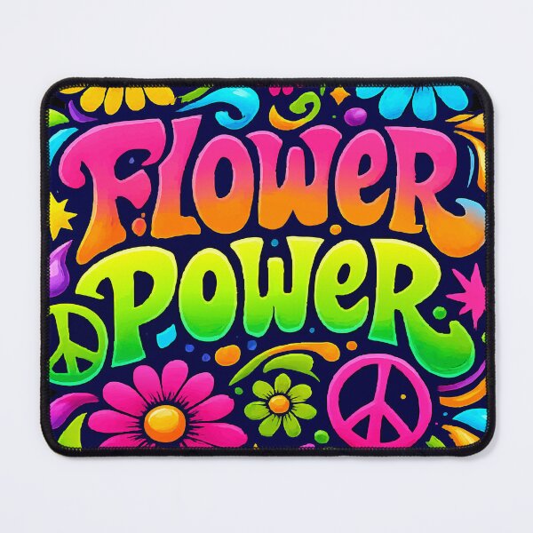 Item preview, Flower Power 70s Retro Psychedelic Hippie Graphic designed and sold by Far Out Goods.