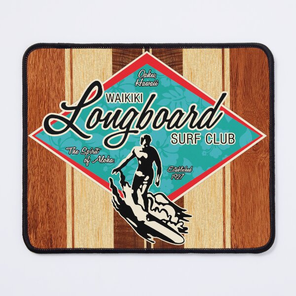 Item preview, Waikiki Surf Club - Hawaii Surfer Surfing designed and sold by -Koleidescope.