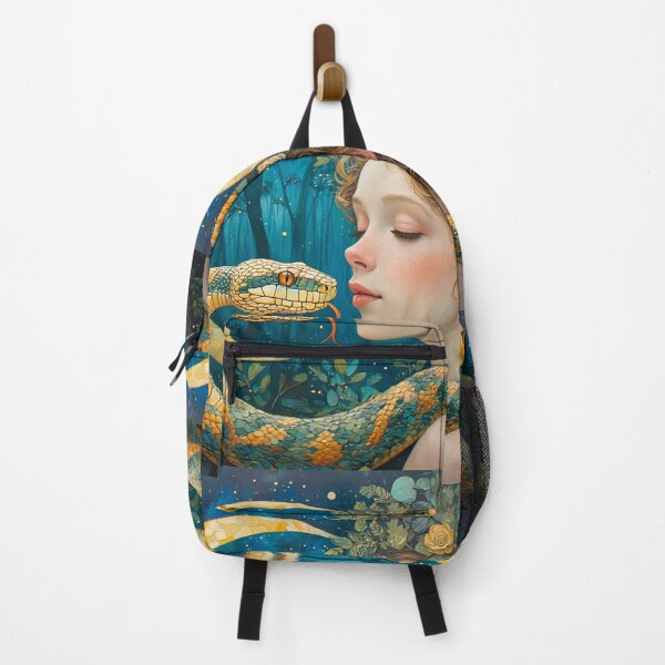 Item preview, A snake woman among fantastic plants. designed and sold by Natalia-Vlad.