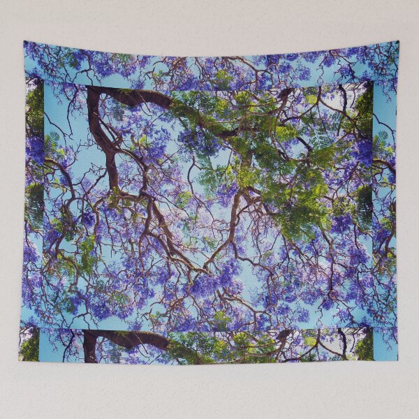 Item preview, Purple Jacaranda Tree Oil Paint designed and sold by A-Work-Of-Art.