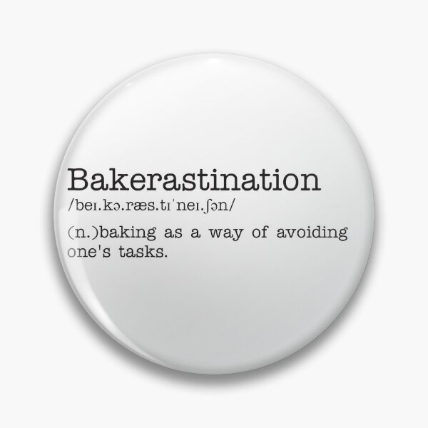 Item preview, Bakerastination - Funny Baking Word Definition - Typewriter designed and sold by Zooone.