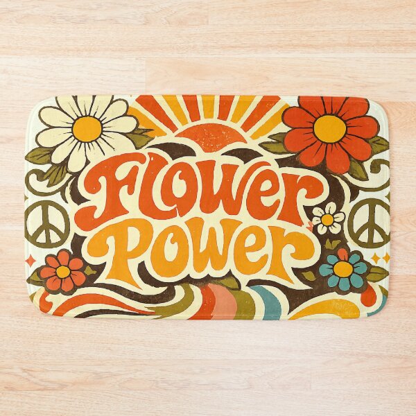 Item preview, Vibrant Psychedelic Flower Power 70s Retro Design designed and sold by Far Out Goods.