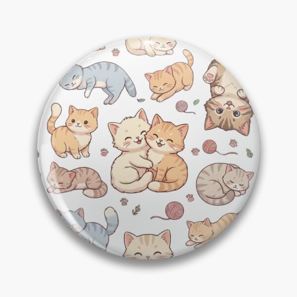 Item preview, cats designed and sold by beeDigitals.