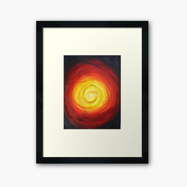 Hot Spot Framed Art Print