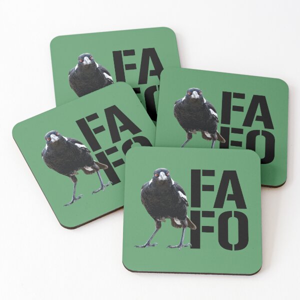 Item preview, Australian Magpie FAFO! designed and sold by Wonderbouy.