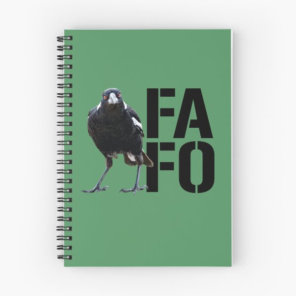 Item preview, Australian Magpie FAFO! designed and sold by Wonderbouy.