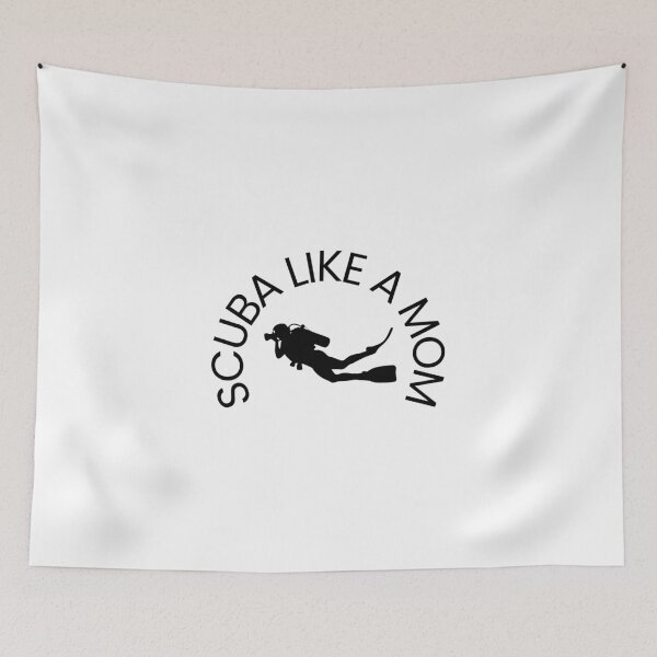 Item preview, Scuba Like a Mom designed and sold by LikeAMom.