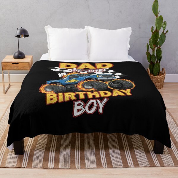 Item preview, Dad Of The Birthday Boy Monster Truck designed and sold by krystalRomanart.