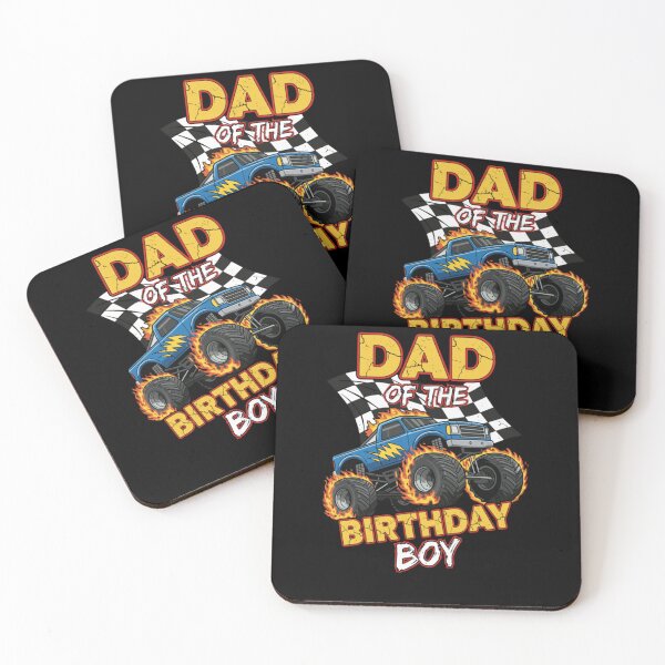 Item preview, Dad Of The Birthday Boy Monster Truck designed and sold by krystalRomanart.