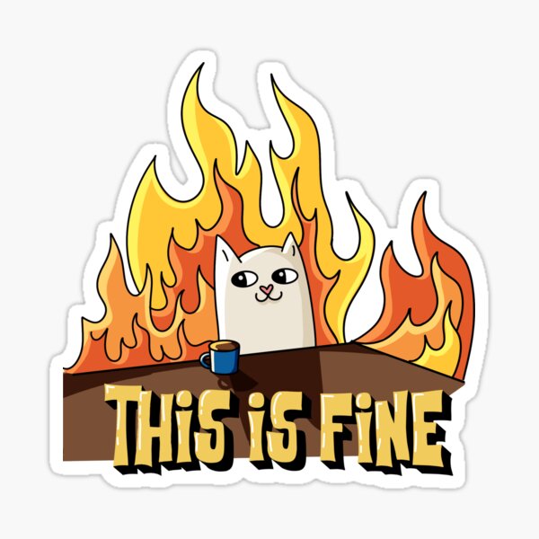 Item preview, This is Fine designed and sold by StudioNunih.