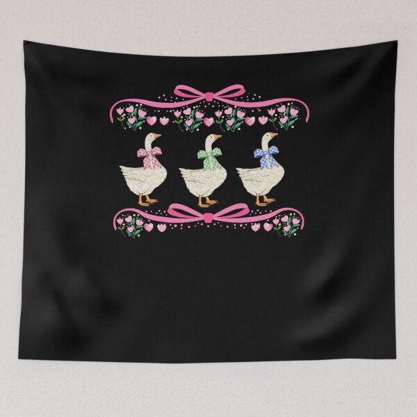 Item preview, Vintage Goose Blue Ribon designed and sold by krystalRomanart.