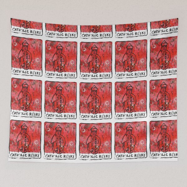 Item preview, Catholic Reiki Red designed and sold by BarryMayfield.