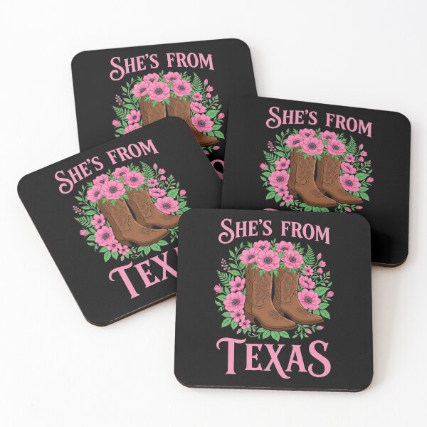 Item preview, She's From Texas Floral Cowgirl Boots designed and sold by G350.