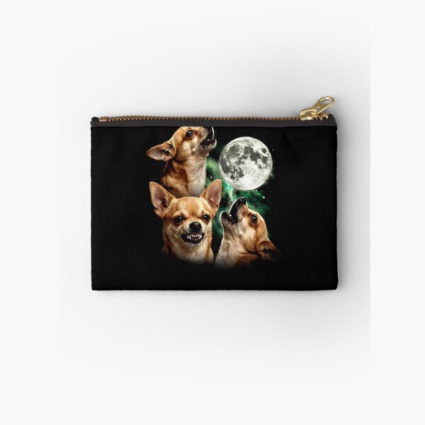 Item preview, Vintage 90s Chihuahua Howling At The Moon designed and sold by krystalRomanart.