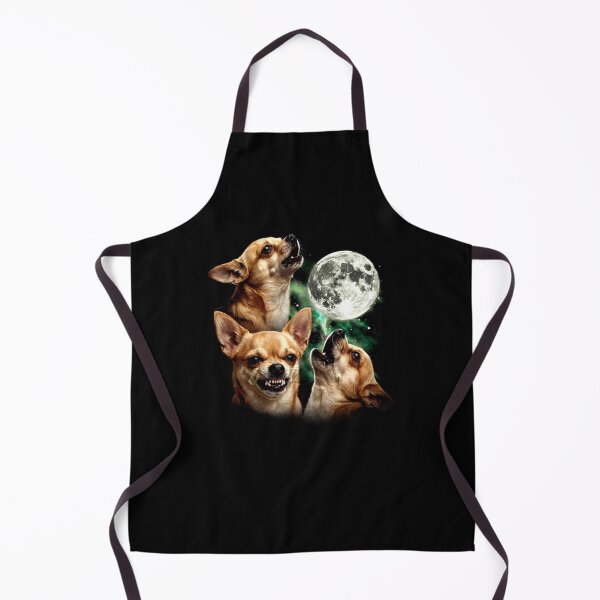 Item preview, Vintage 90s Chihuahua Howling At The Moon designed and sold by krystalRomanart.