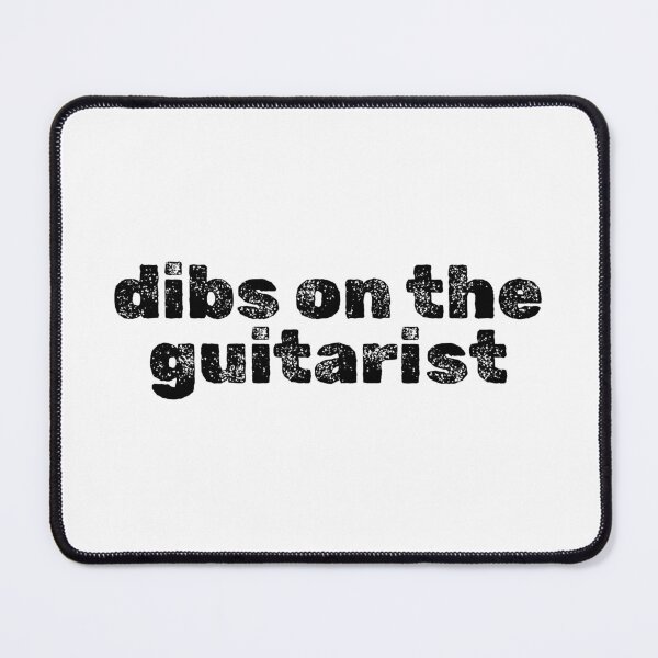Item preview, Dibs On The Guitarist designed and sold by Studio Sonders.
