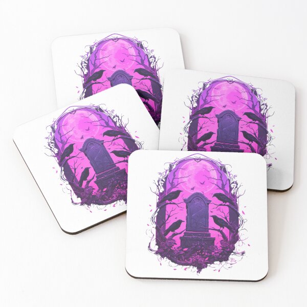Item preview, Ravens at Midnight – Gothic Moon Cemetery Art designed and sold by YSiGn_.