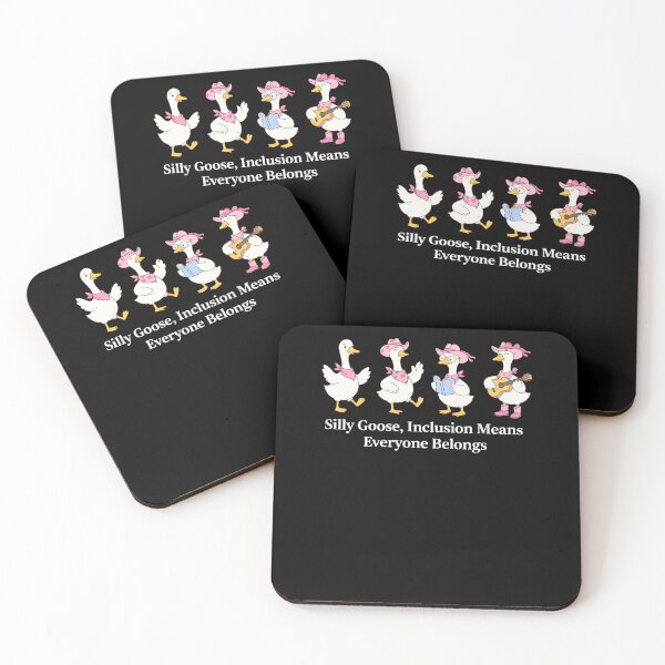 Item preview, Silly Goose, Inclusion Means Everyone Belongs designed and sold by krystalRomanart.