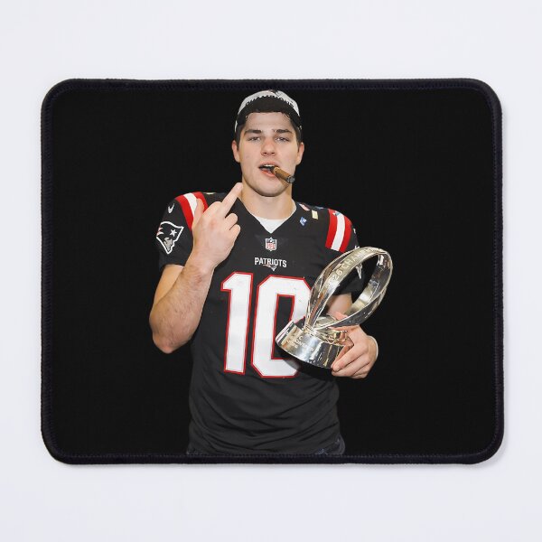 Item preview, Drake Maye Maye 10 New England Football designed and sold by CuriousArtistry.