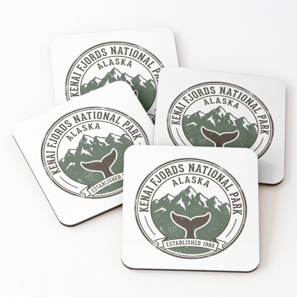 Item preview, Kenai Fjords National Park - Alaska designed and sold by GoodOldVintage.