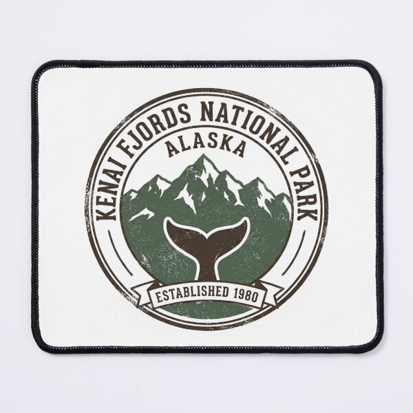 Item preview, Kenai Fjords National Park - Alaska designed and sold by GoodOldVintage.
