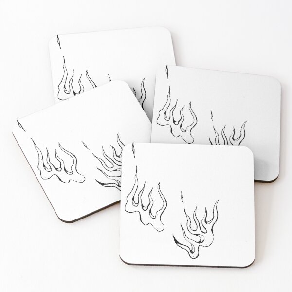 Item preview, Traditional Fire Flames Tattoo Flash designed and sold by Mistique ✨.