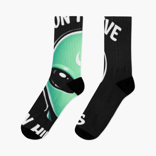 Item preview, I Don’t Believe in Humans – Cosmic Alien Statement Graphic designed and sold by wanado.