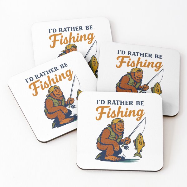 Item preview, I'd Rather Be Fishing designed and sold by LuveraxArt.