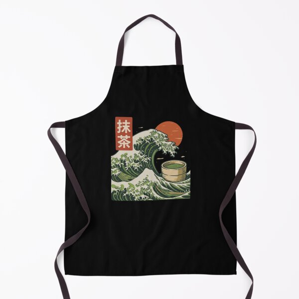 Item preview, Matcha Japanese Wave Green Tea designed and sold by krystalRomanart.