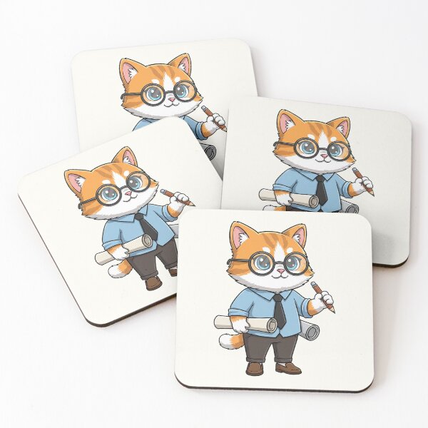 Item preview, Architect Designer Cat designed and sold by HoopeStylee.