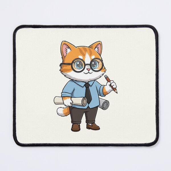 Item preview, Architect Designer Cat designed and sold by HoopeStylee.