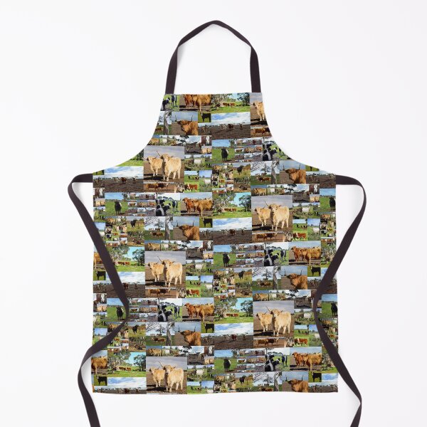 Item preview, Moo: Cows Of Different Breed Photo Collage designed and sold by A-Work-Of-Art.