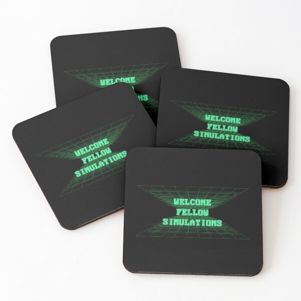 Item preview, WELCOME FELLOW SIMULATIONS RETRO COMPUTING designed and sold by Madjack Tees Kiwi SuperStore.