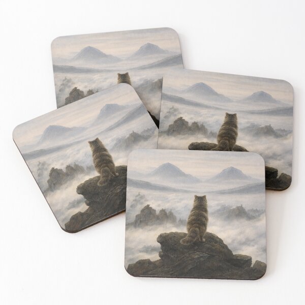 Item preview, Wanderer above the Sea of Fur designed and sold by Ocelot-T.