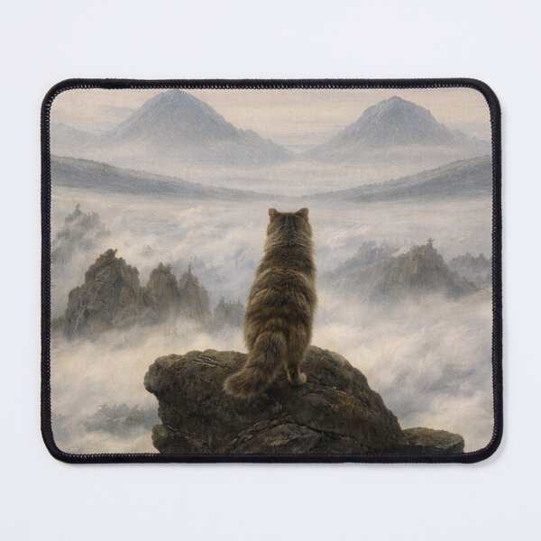 Item preview, Wanderer above the Sea of Fur designed and sold by Ocelot-T.