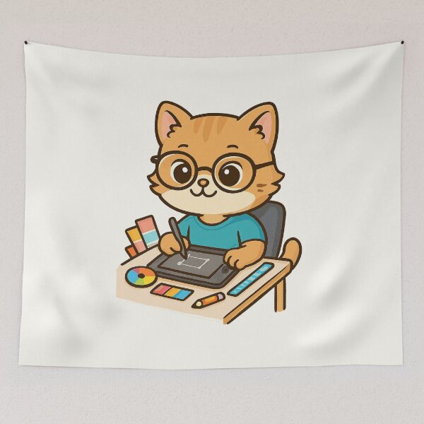 Item preview, Copy of Firefighter Hero Cat designed and sold by HoopeStylee.