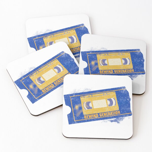 Item preview, Rewind Generation — Vintage VHS Cassette Retro designed and sold by Nacho Average Designs.