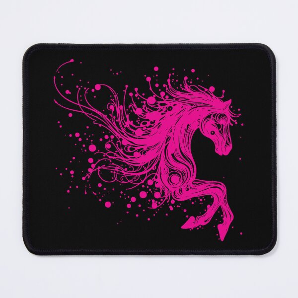 Item preview, Magenta Horse Painting designed and sold by Wilder Wood.