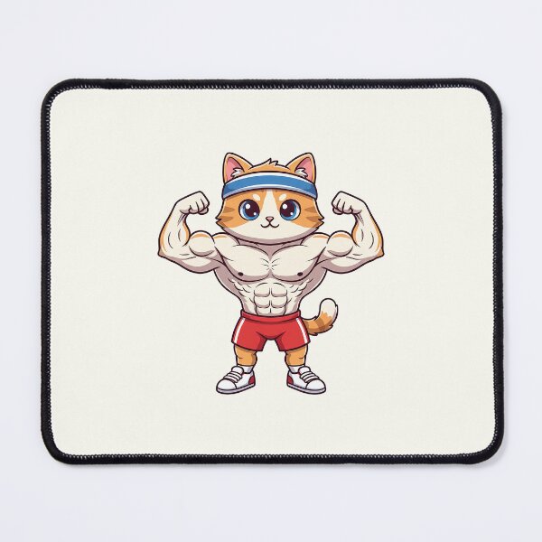 Item preview, Bodybuilder Muscle Cat designed and sold by HoopeStylee.