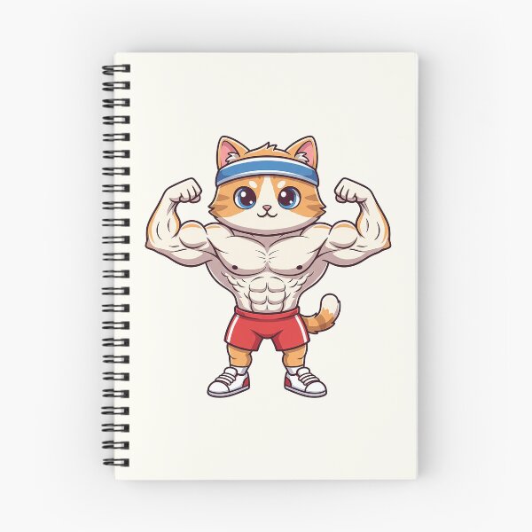 Item preview, Bodybuilder Muscle Cat designed and sold by HoopeStylee.