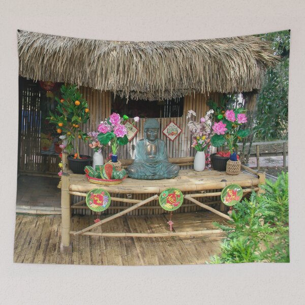Item preview, Temple Hut  designed and sold by heatherfriedman.