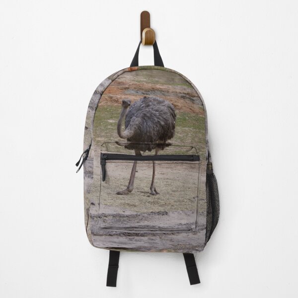 Item preview, Ostrich in Natural Habitat designed and sold by Zina Stromberg.