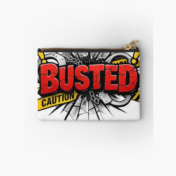 Item preview, Busted – Cracked Glass Comic-Style Sticker & Apparel Design designed and sold by TheSalesGalore.