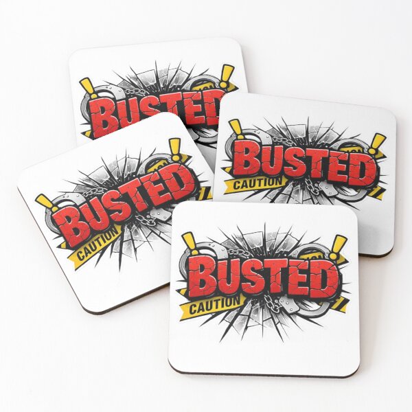 Item preview, Busted – Cracked Glass Comic-Style Sticker & Apparel Design designed and sold by TheSalesGalore.